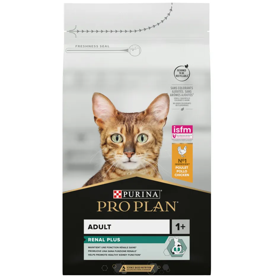 Pro Plan Adult Renal Plus kip kattenvoer droog, foto 5
