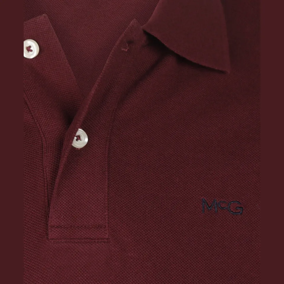 McGregor regular fit polo - donkerrood, foto 6