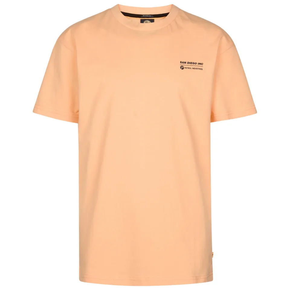 Petrol Industries t-shirt met backprint oranje, foto 2