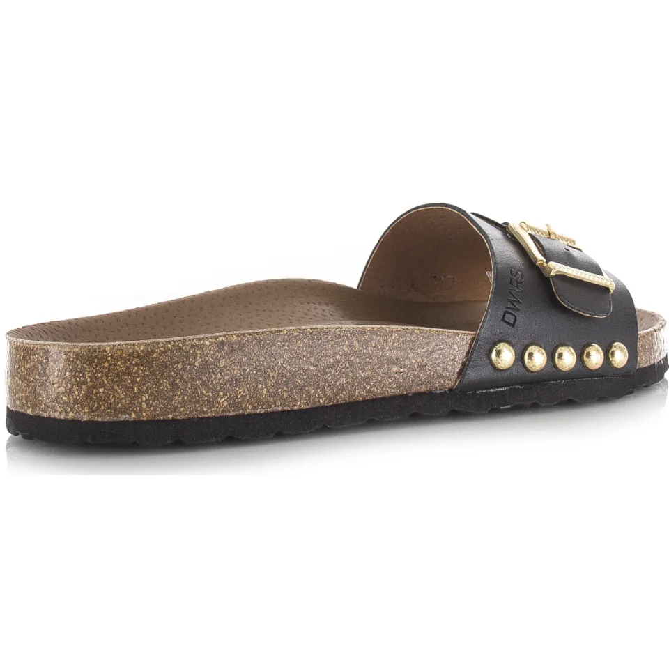 DWRS Label Java slippers zwart, foto 3