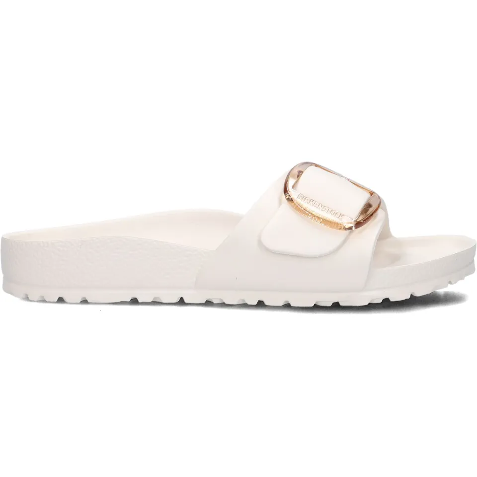 Birkenstock Madrid Big Buckle EVA slipper wit, foto 3