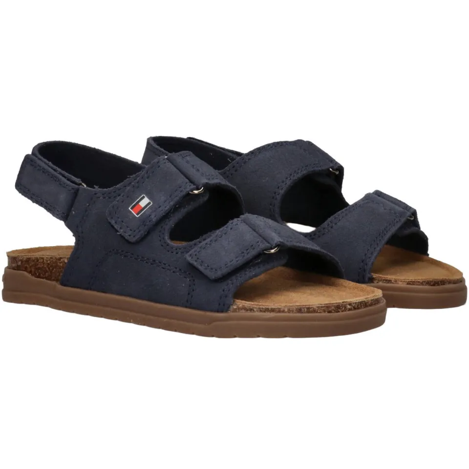 Tommy Hilfiger Francis platte sandalen donkerblauw, foto 2