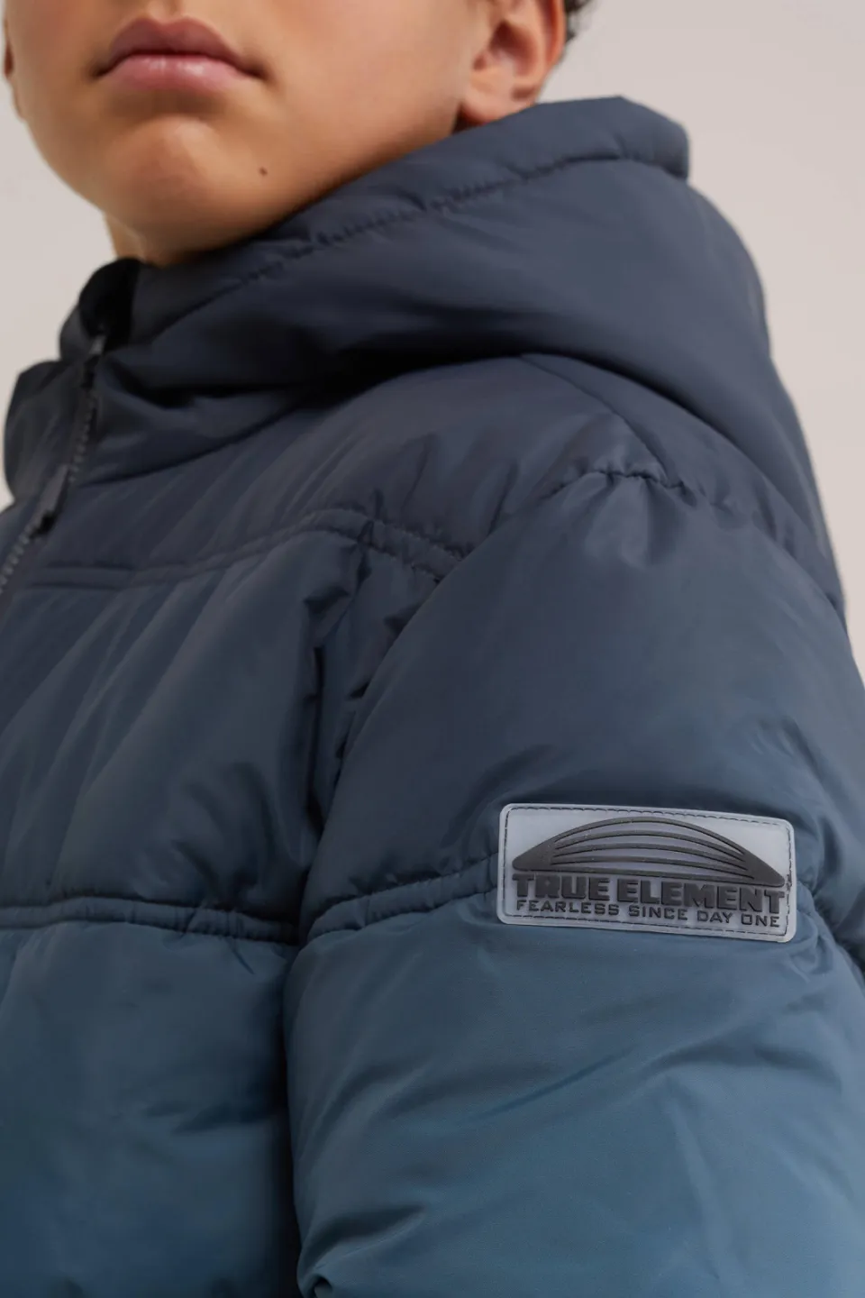 WE Fashion pufferjas blauw/donkerblauw, foto 5
