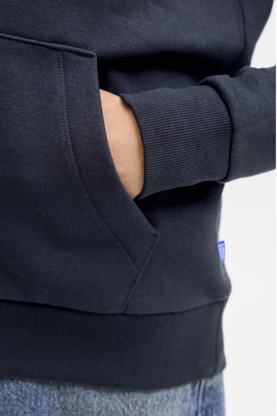 Jack & Jones JUNIOR hoodie met logo - donkerblauw, foto 5