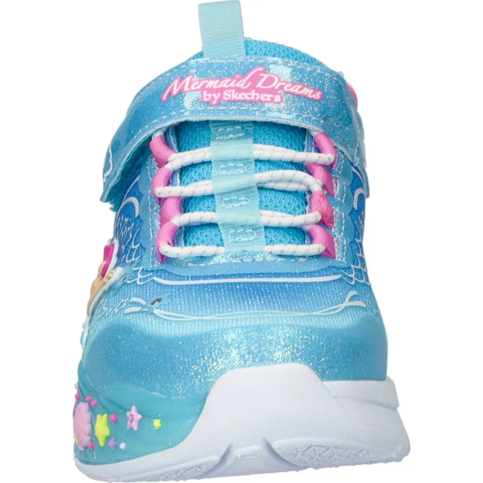 Skechers S Lights Mermaid Dreams sneakers met lichtjes blauw, foto 2