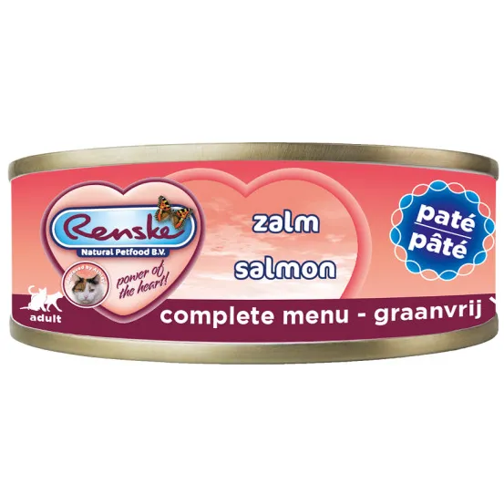 Renske Paté zalm natvoer kat 70 g