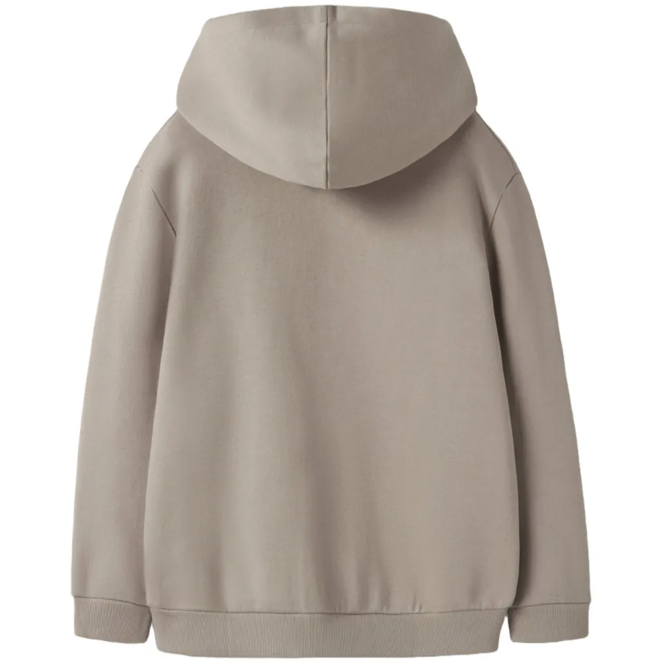 NAME IT KIDS hoodie met tekst beige, foto 3