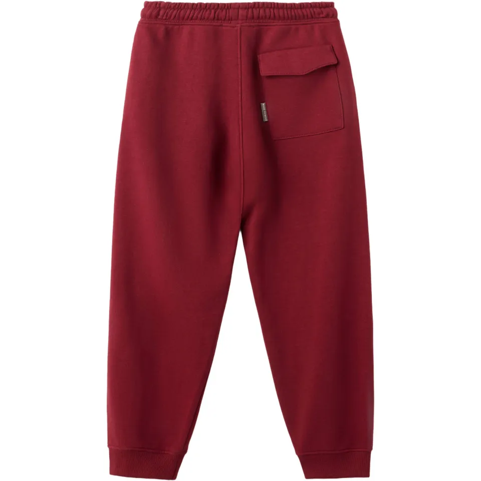 Mango Kids joggingbroek donkerrood, foto 3