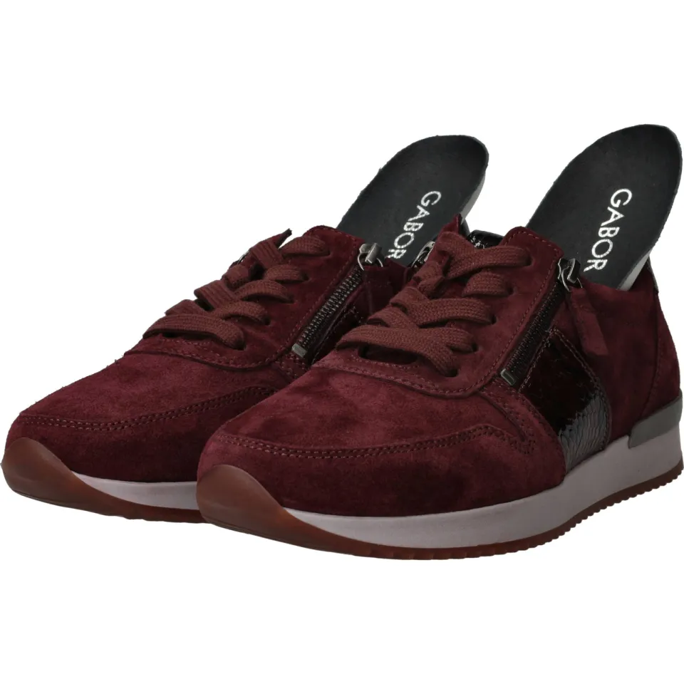 Gabor Perfect Fit 6019 sneakers bordeaux, foto 5