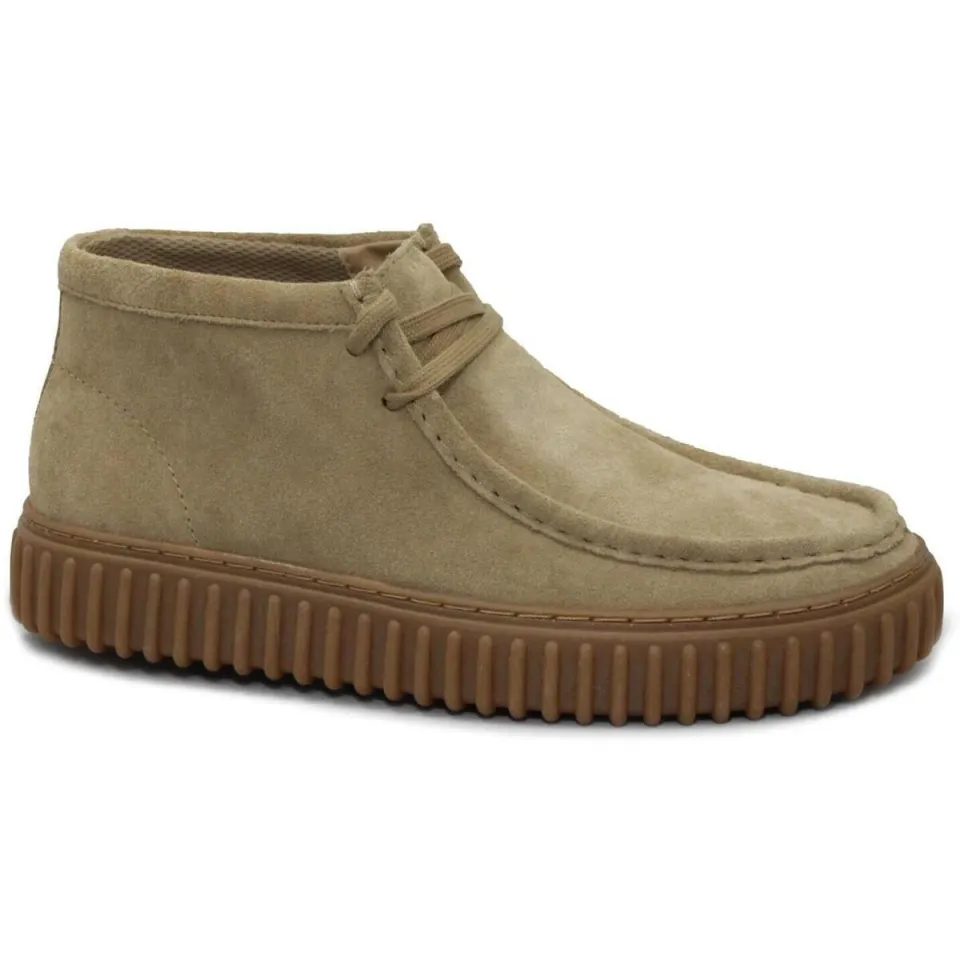 Clarks Torhill Hi Veterboots Jongens Bruin, foto 3