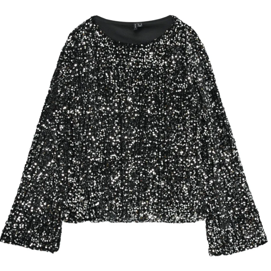 Vero Moda MATERNITY glitterjurk zwart, foto 5