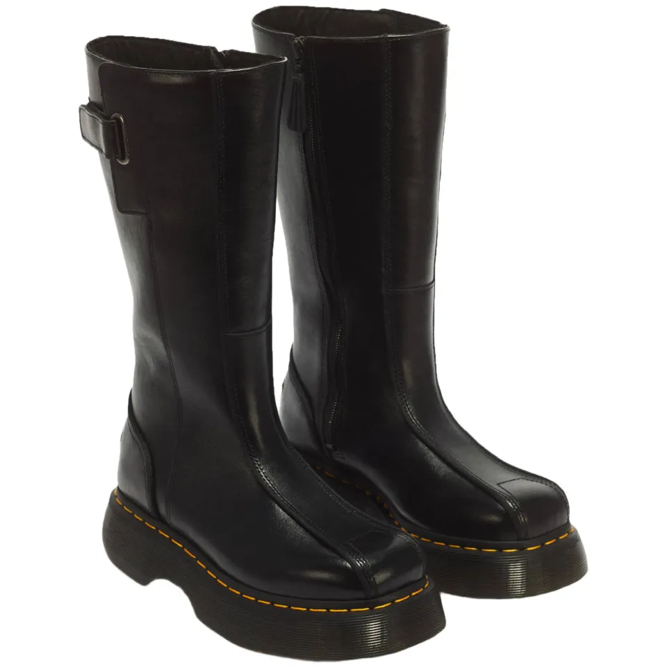 Dr. Martens Buzz Hi leren laarzen - zwart, foto 4