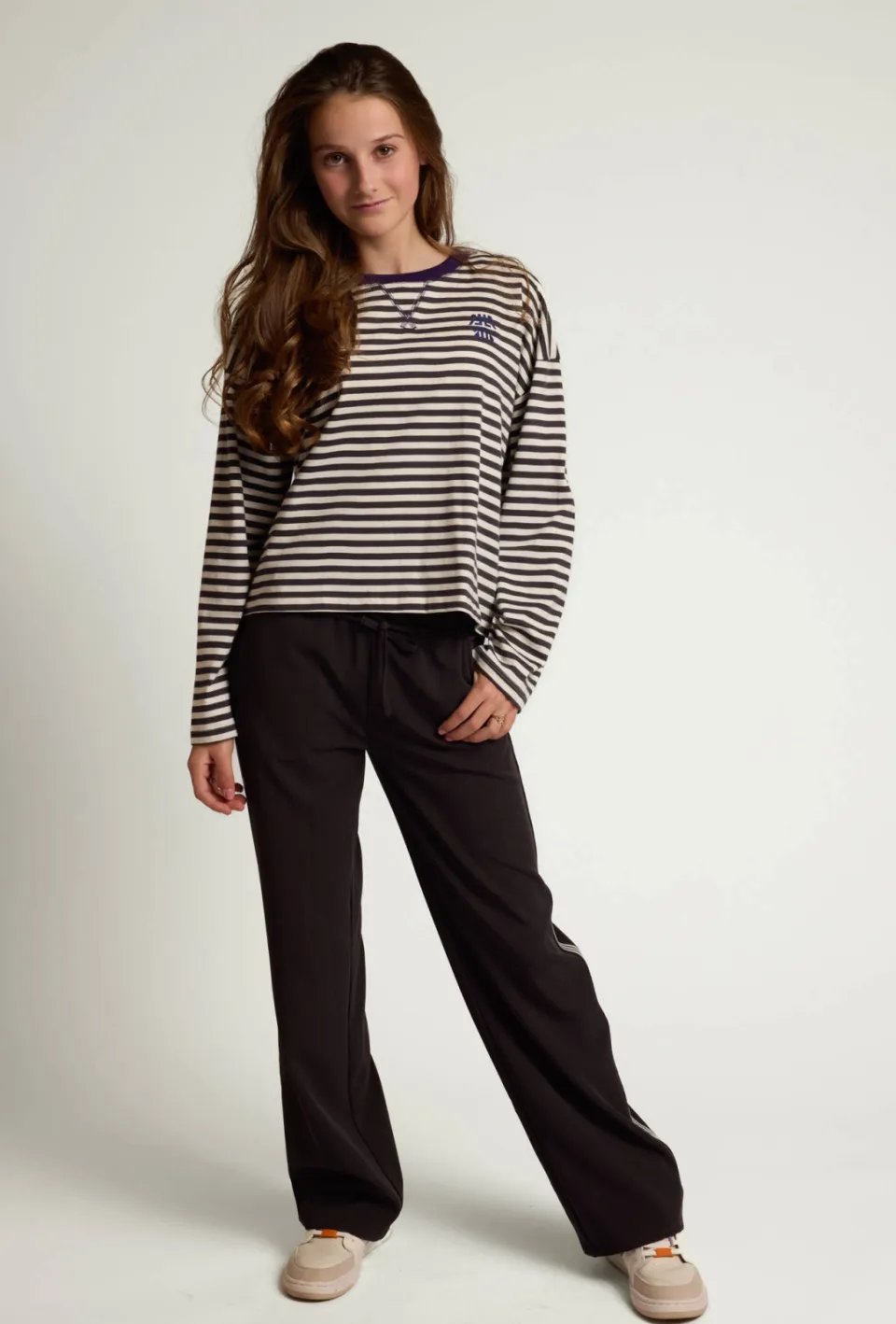 LOOXS 10sixteen relaxed fit sweatpant antraciet, foto 4