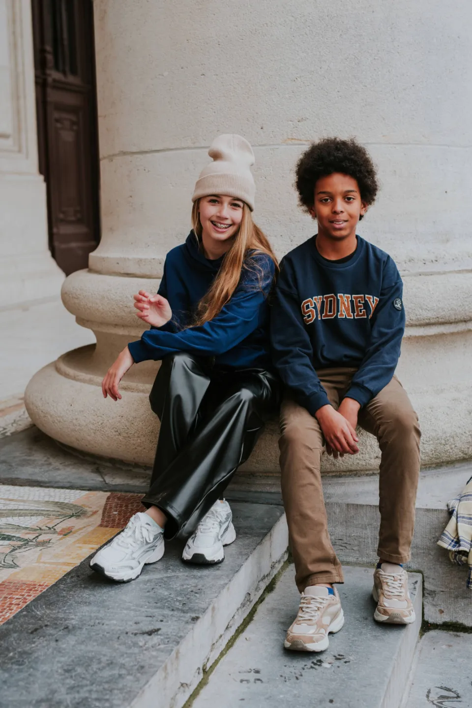 No Way Monday tapered casual broek groen, foto 6