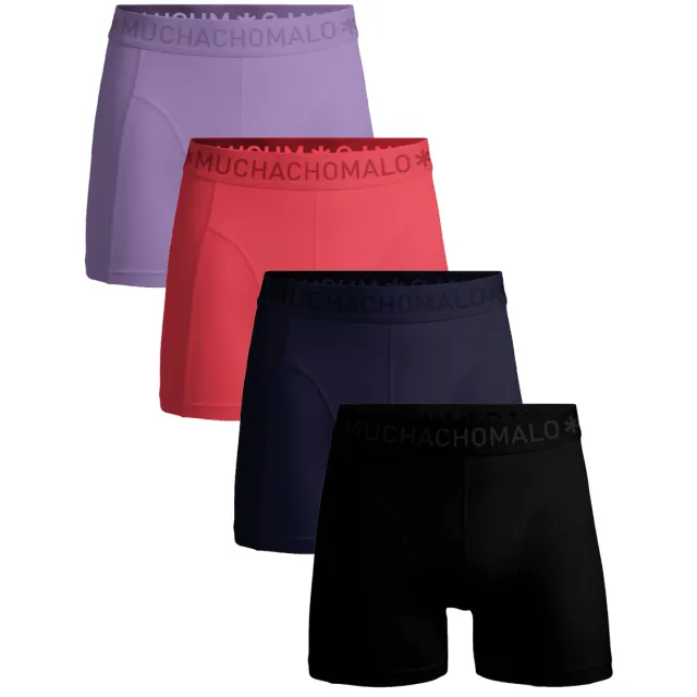 Muchachomalo Heren 4-pack Boxershorts Veelkleurig