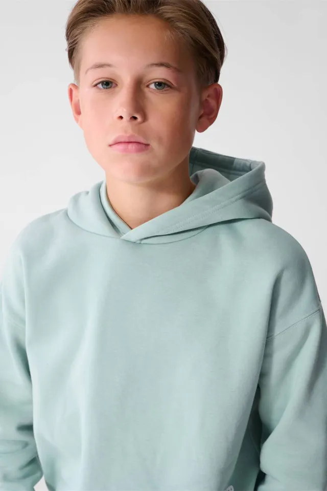 Shoeby hoodie - mintblauw, foto 5