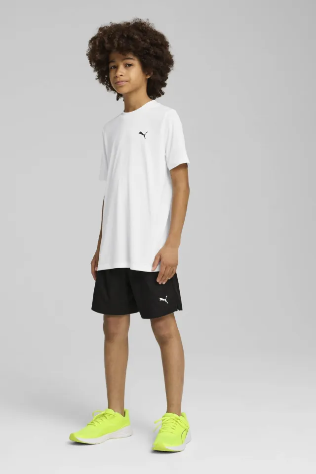 Puma regular casual korte broek zwart