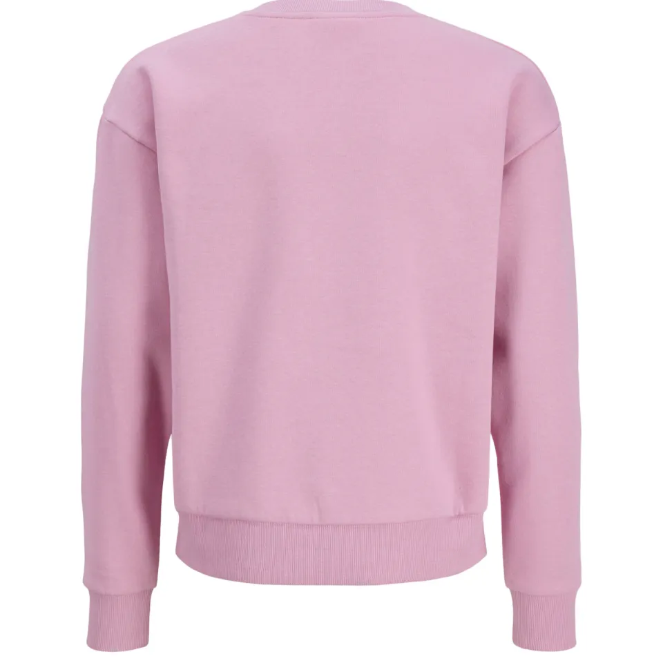 JJXX GIRL sweater met tekst - roze, foto 4