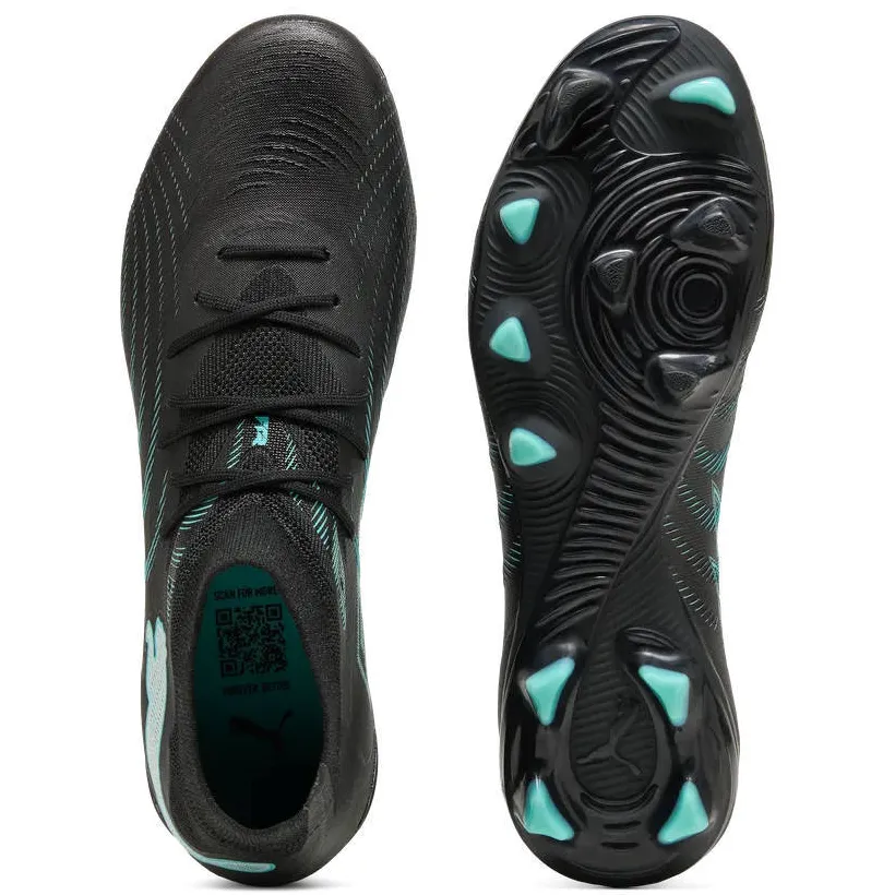 Puma Future 9 Match FG/MG senior voetbalschoenen - zwart/mintgroen, foto 3
