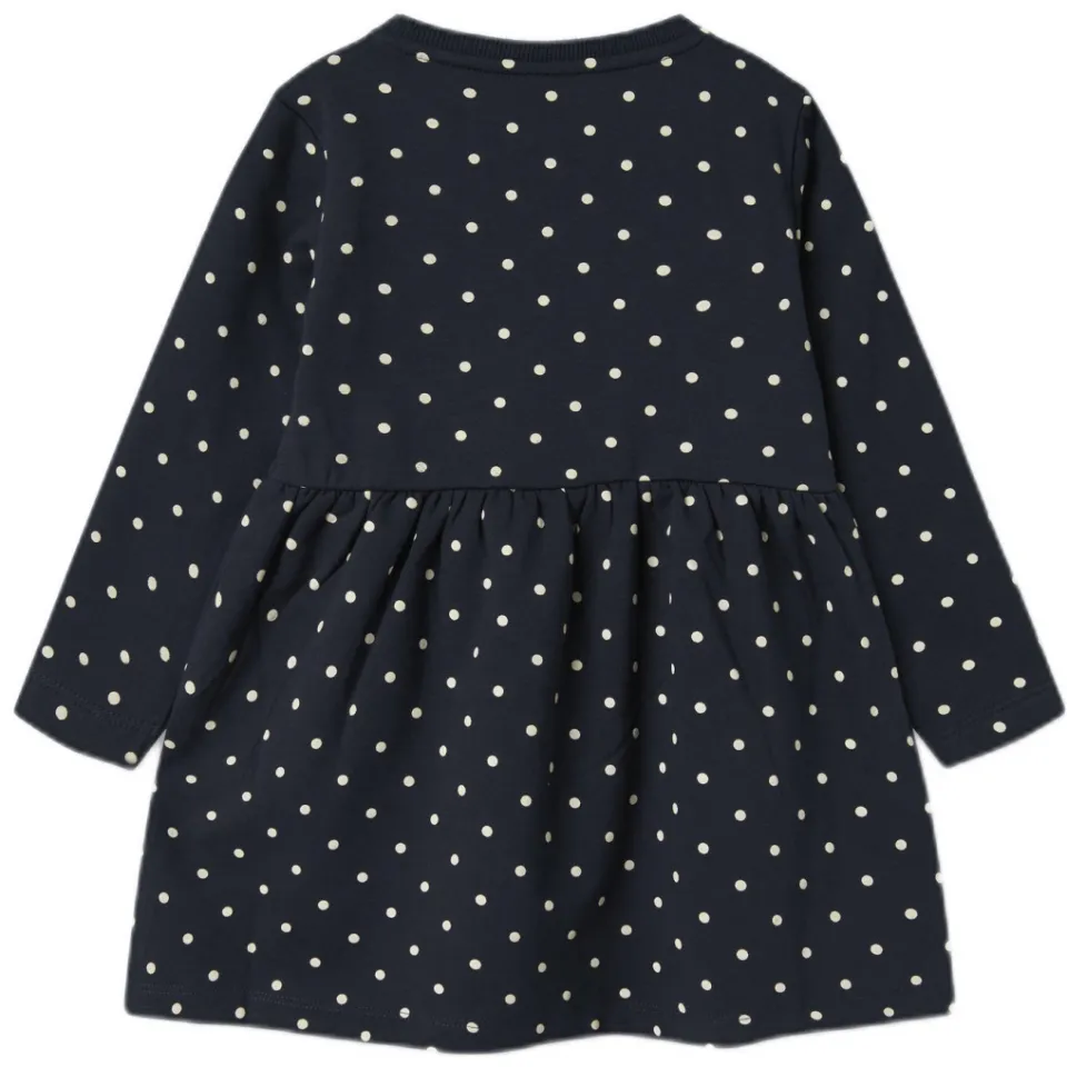 NAME IT MINI a-lijn jurk donkerblauw, foto 4
