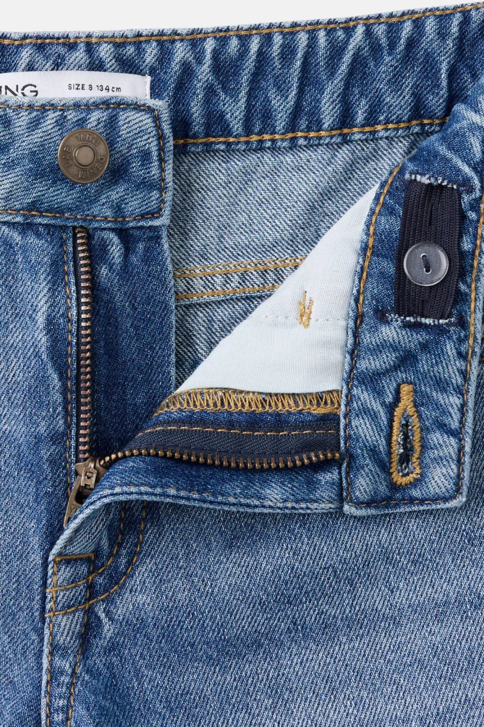 Mango Kids regular fit jeans - middelblauw medium blue denim, foto 5