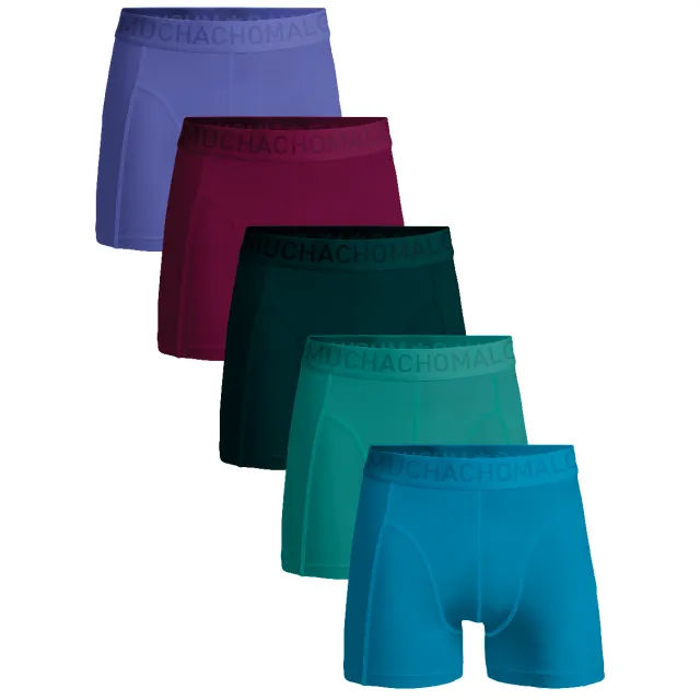 Muchachomalo Heren 5-pack Boxershorts Hello Moonlight Veelkleurig