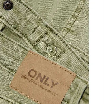 KIDS ONLY GIRL slim fit jeans olijfgroen, foto 4