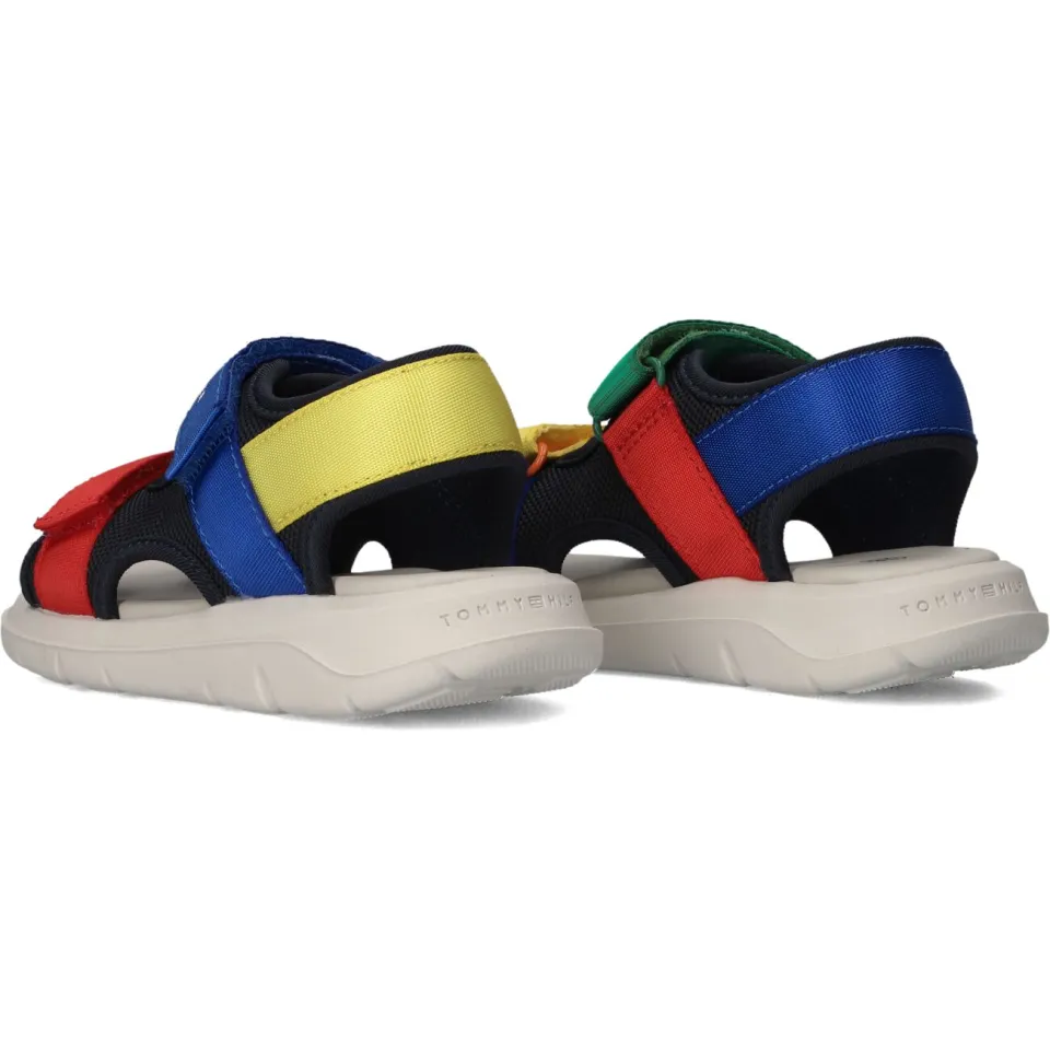 Tommy Hilfiger QUEST platte sandalen multicolor, foto 3