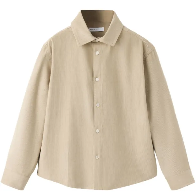 Mango Kids corduroy overhemd - beige