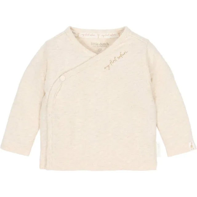 Little Dutch longsleeve met tekst beige, foto 2