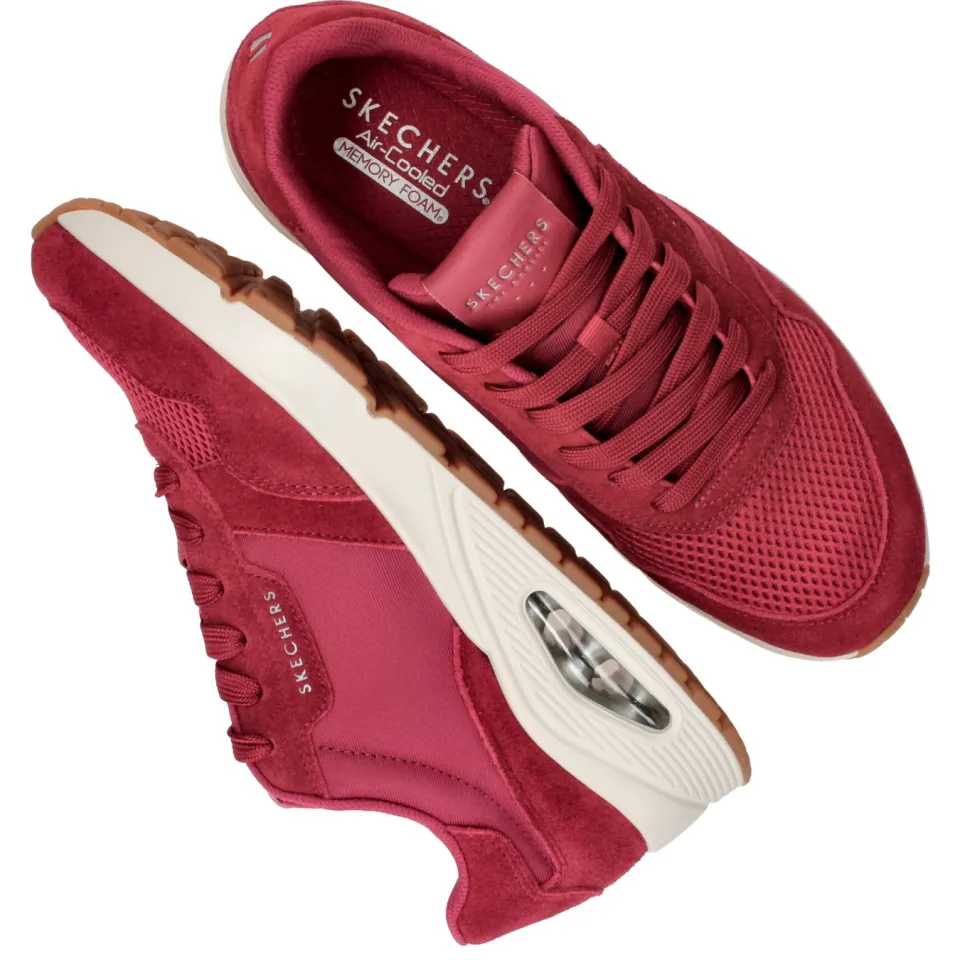 Skechers Uno Vintage Air sneaker rood, foto 7