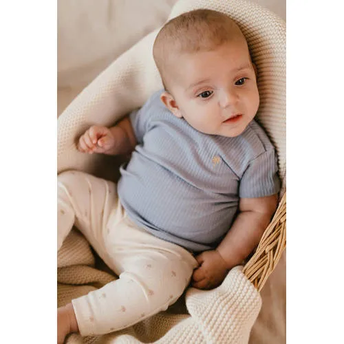 A Tiny Story legging ecru met print, foto 4