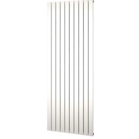 Plieger Designradiator Plieger Cavallino Retto Enkel 1506 Watt Middenaansluiting 180x75,4 cm Mat Wit