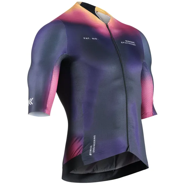 X-Bionic fietsshirt met korte mouwen Corefusion Aero marine, foto 2