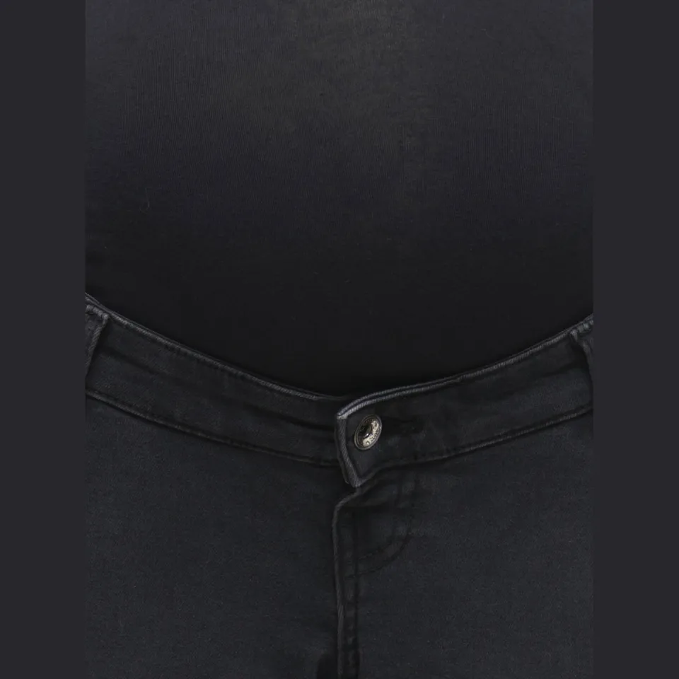 Only MATERNITY OLMMADISON zwangerschaps wide leg jeans - zwart, foto 5