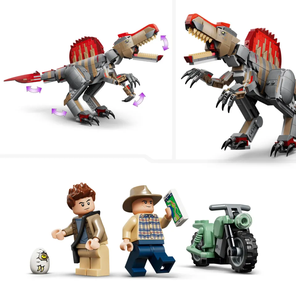 Lego Jurassic World Spinosaurus Ontsnapping Speelgoed 77982, foto 3