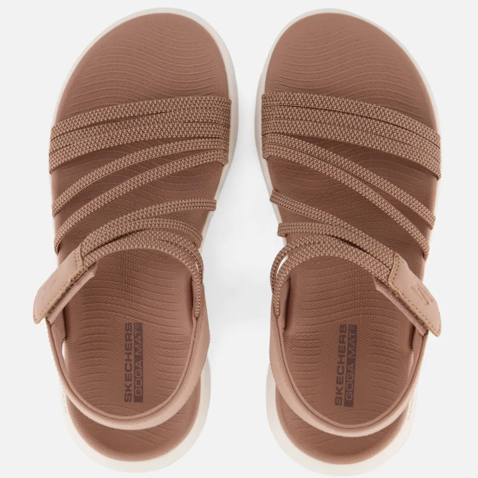 Skechers Go Walk Flex sandalen cognac, foto 3