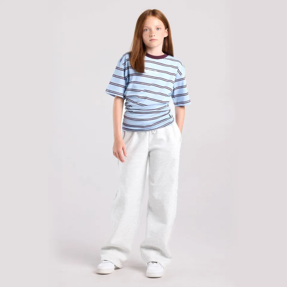 America Today Eleni Jr gestreept T-shirt blauw blauw / donkerrood