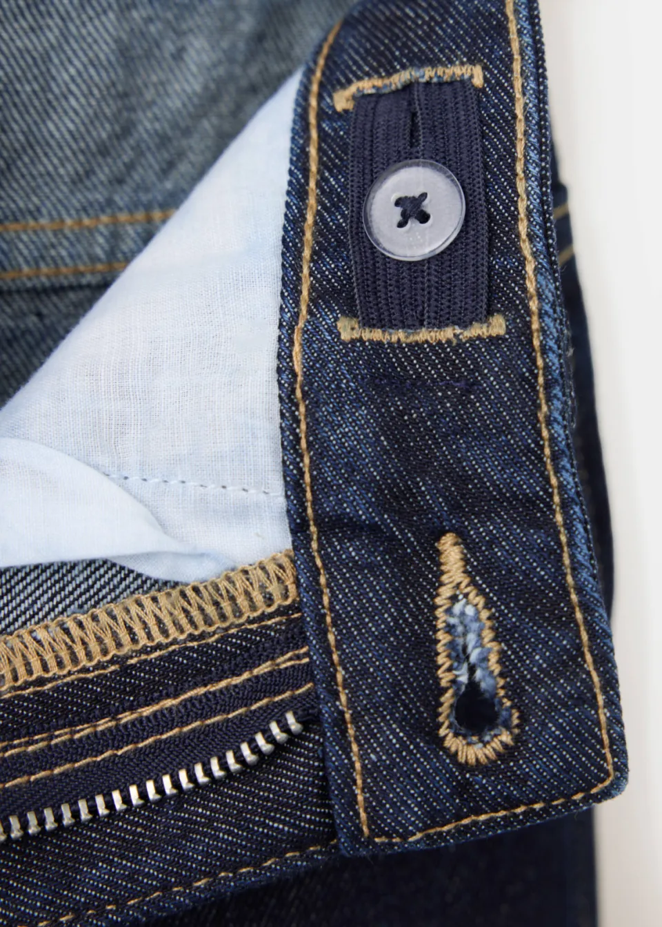 Mango Kids straight leg jeans - donkerblauw, foto 3