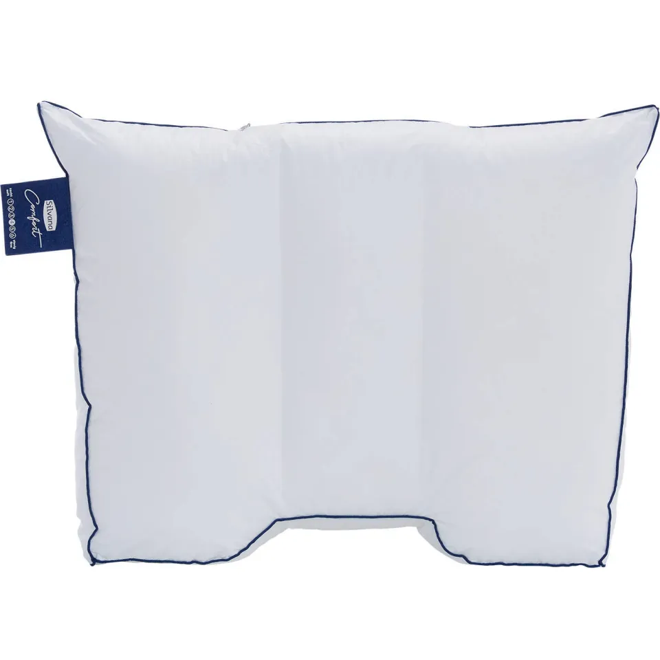 Silvana Comfort Blauw hoofdkussen wit, foto 5