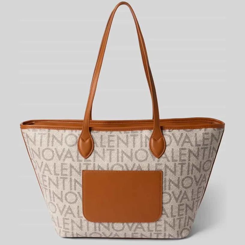 Valentino Bags Valentino Logo shopper beige, foto 3