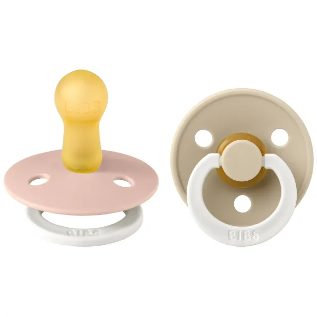 Bibs Colour Glow in the dark fopspeen blush/vanilla
