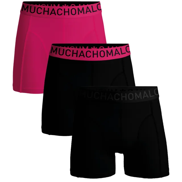 Muchachomalo Heren 3-pack Boxershorts Microfiber Veelkleurig