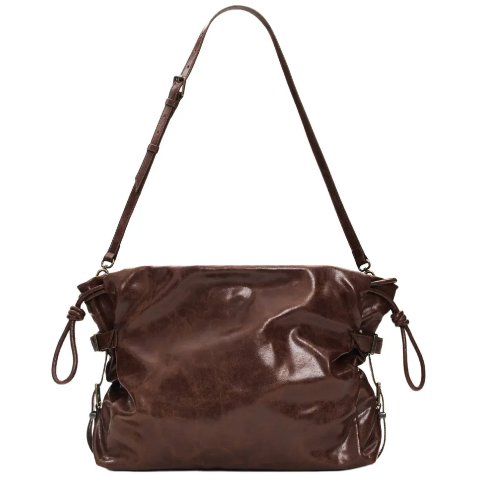 Desigual shopper bruin, foto 4