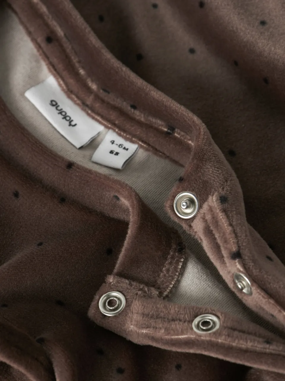 GUPPY BABY longsleeve met stippen bruin, foto 4