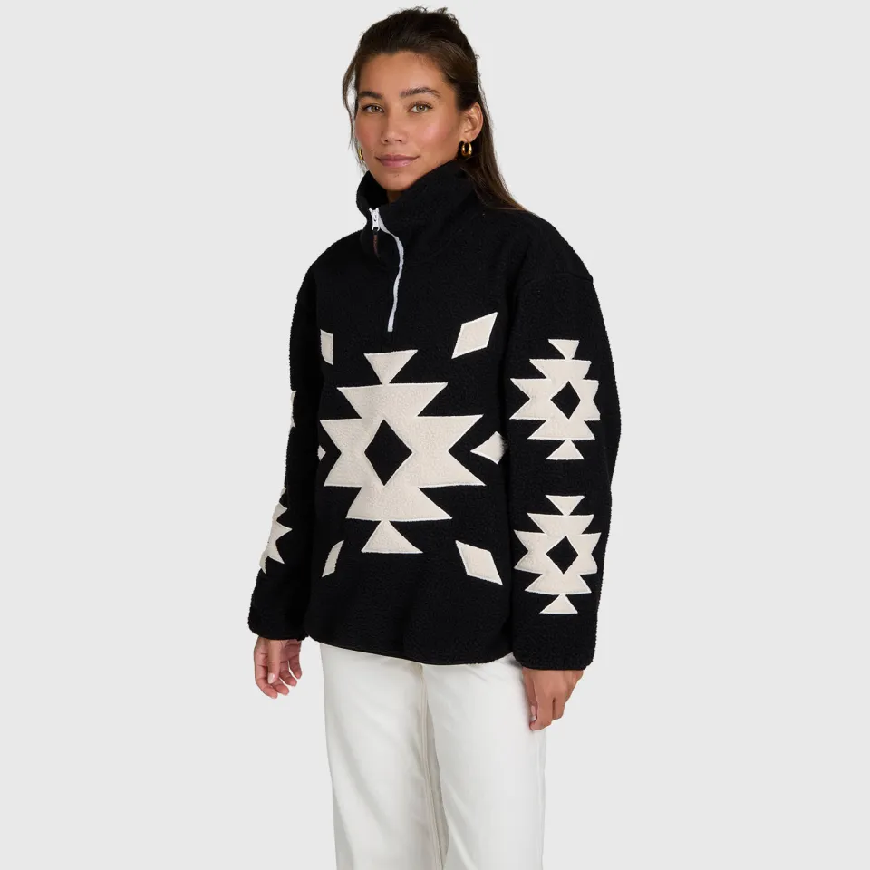 Brunotti Charley fleece outdoor sweater - zwart, foto 6