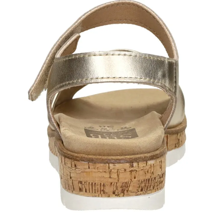Sub55 Comfort Collection Mia 01 sandaal goud, foto 4