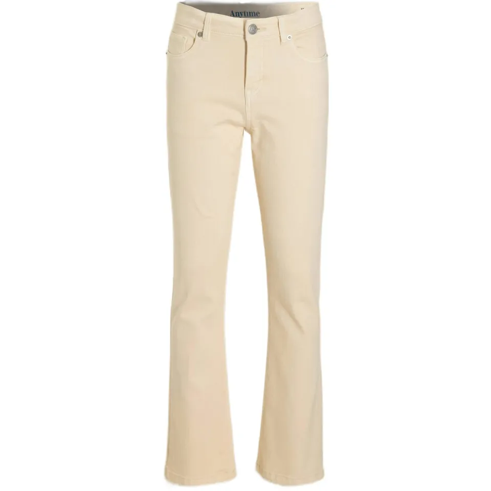 Anytime flared jeans ecru, foto 2