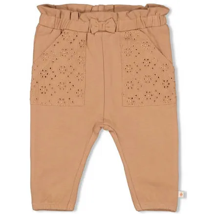 Feetje Flower Ranch babybroek bruin