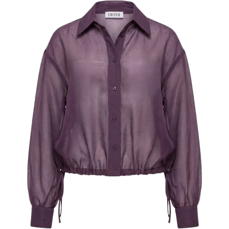 Edited Ottilia blouse donkerpaars, foto 2